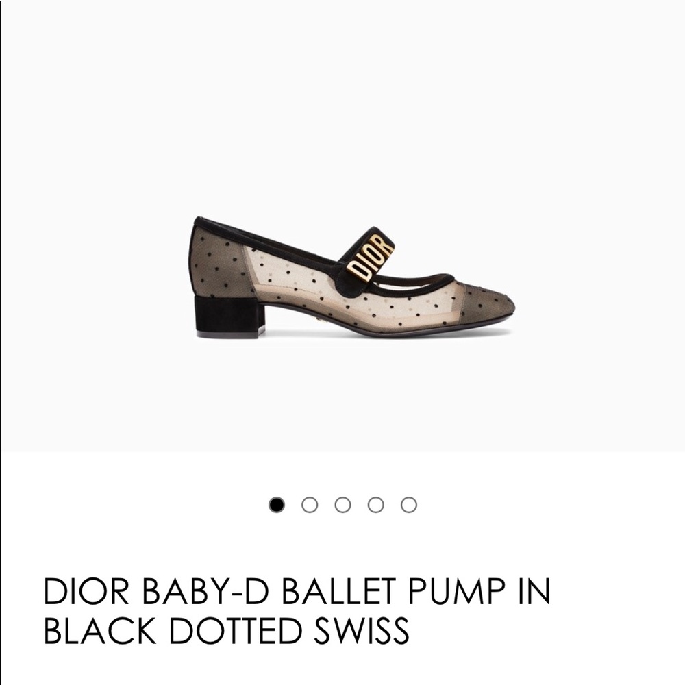 Dior Baby-D Ballet Pump SS18